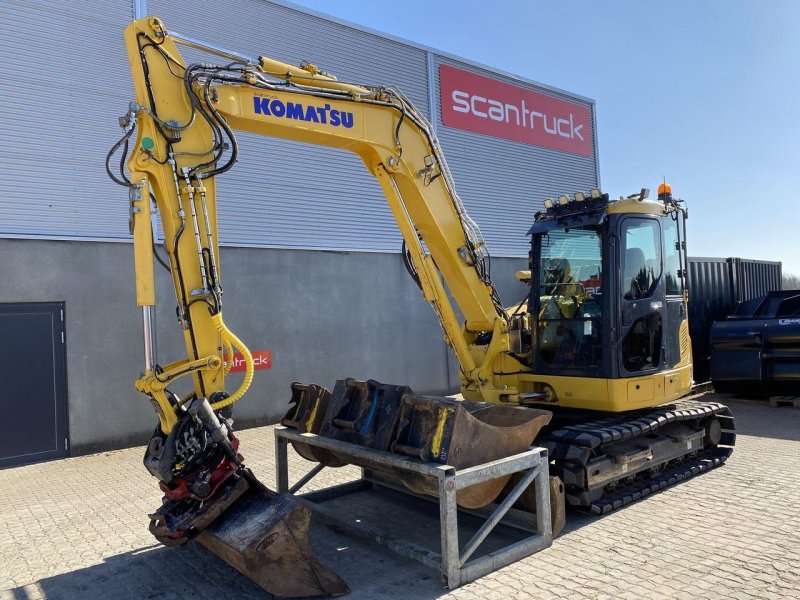 Bagger tip Komatsu PC88MR-10, Gebrauchtmaschine in Skive (Poză 1)