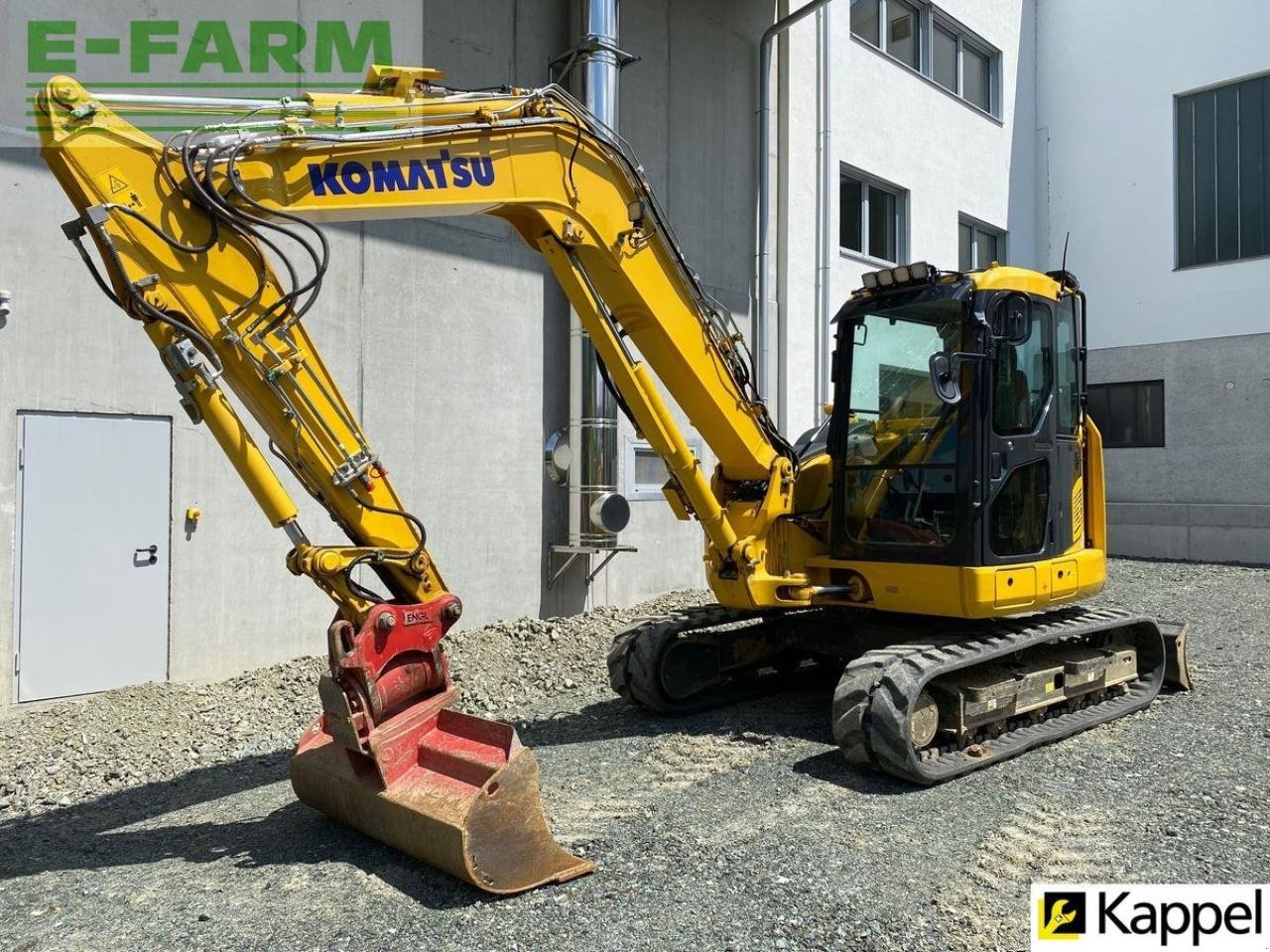 Bagger tipa Komatsu pc88mr-11 kompaktbagger mit klima, Gebrauchtmaschine u Mariasdorf (Slika 3)