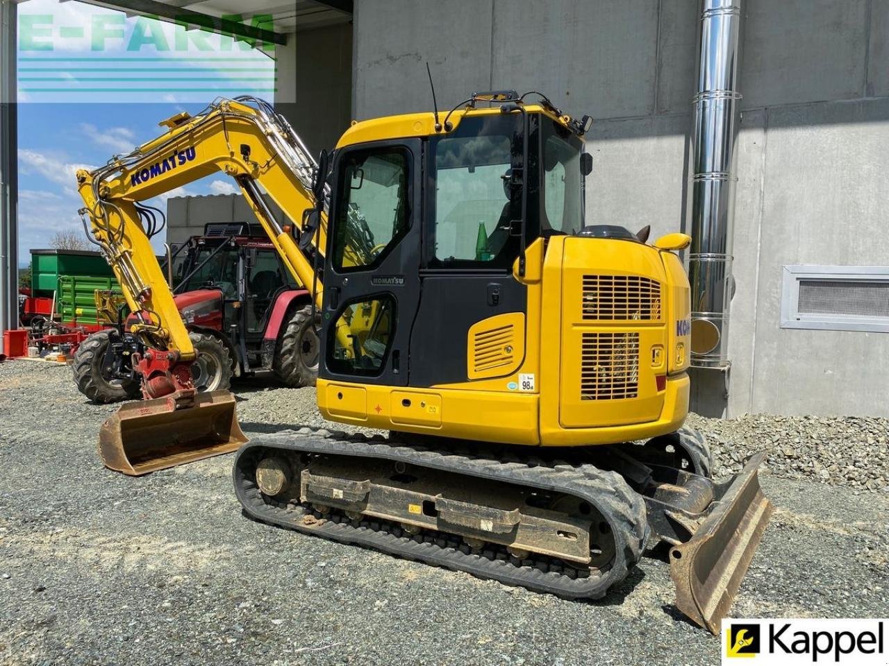 Bagger typu Komatsu pc88mr-11 kompaktbagger mit klima, Gebrauchtmaschine w Mariasdorf (Zdjęcie 4)