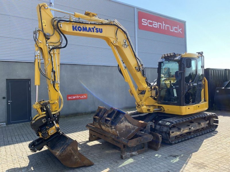 Bagger of the type Komatsu PC88MR-11EO, Gebrauchtmaschine in Skive (Picture 1)