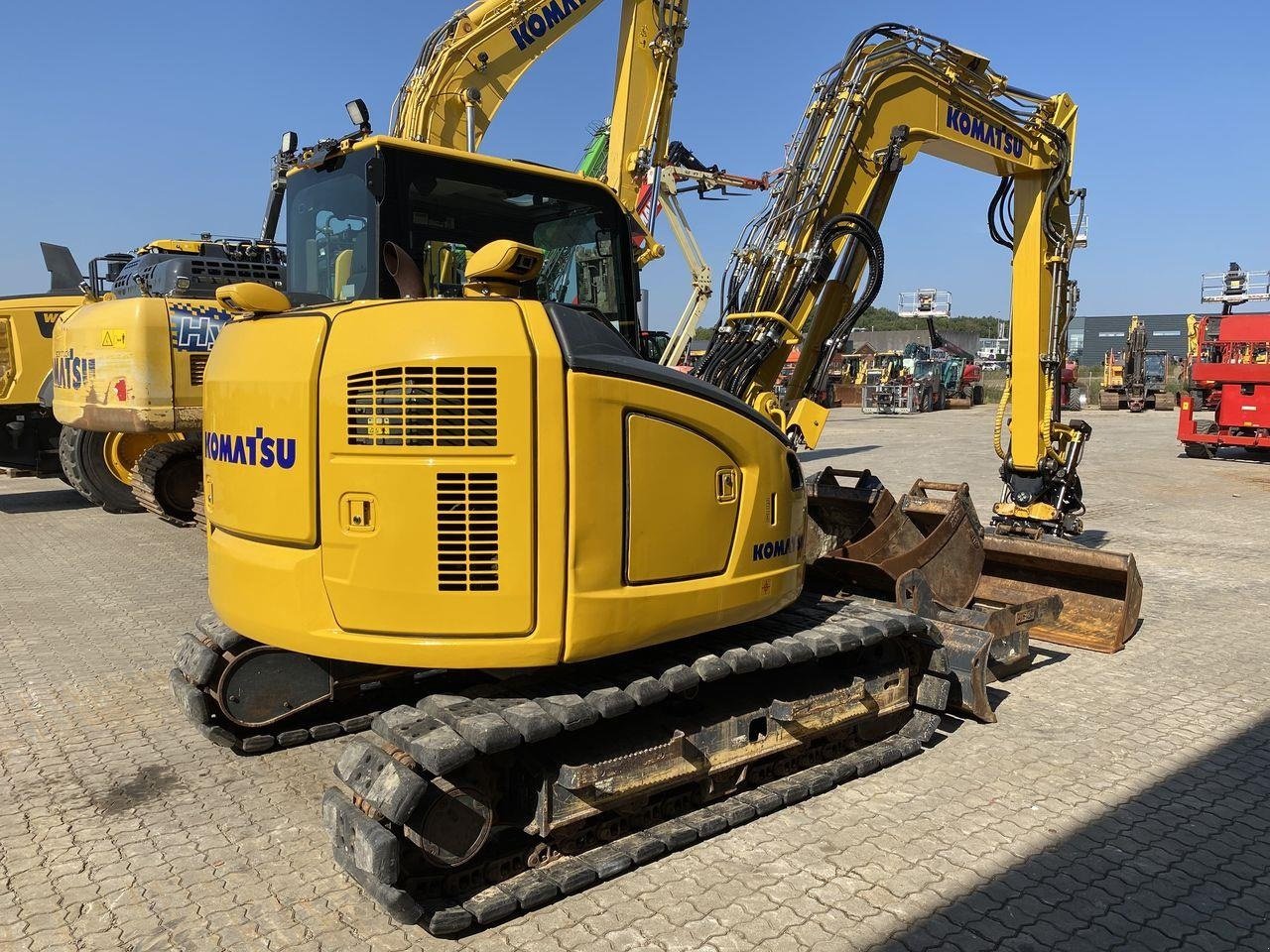 Bagger van het type Komatsu PC88MR-11EO, Gebrauchtmaschine in Skive (Foto 4)