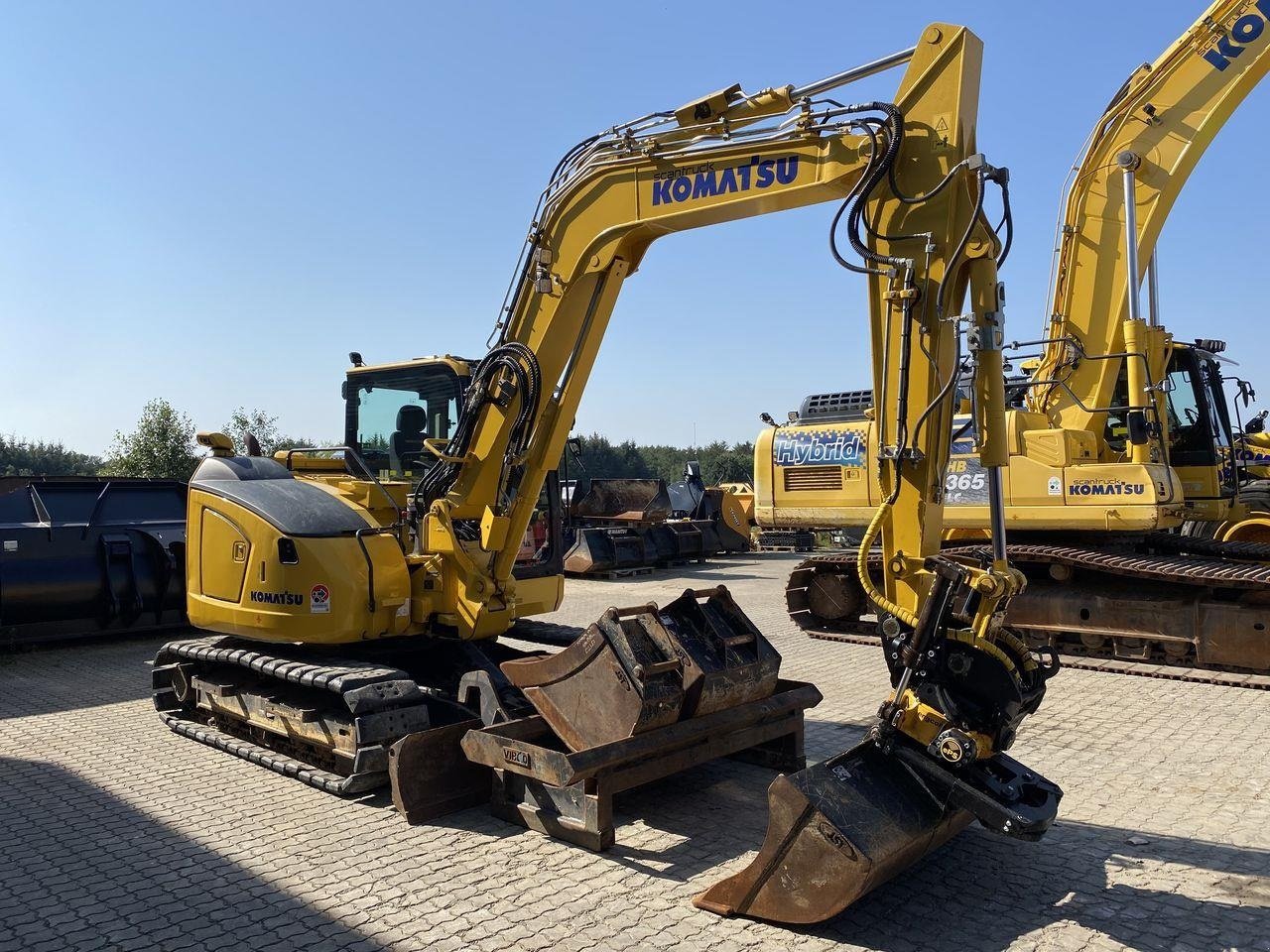 Bagger del tipo Komatsu PC88MR-11EO, Gebrauchtmaschine en Skive (Imagen 5)