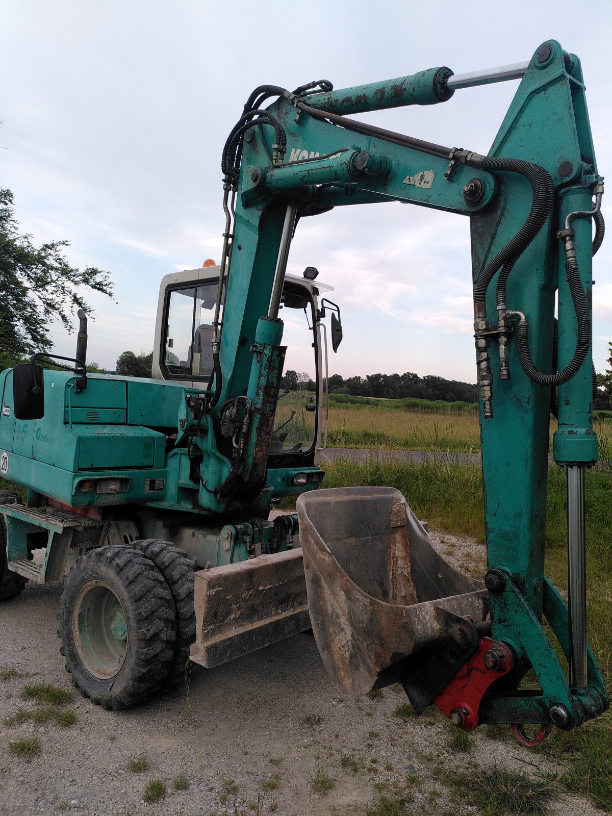 Bagger tip Komatsu PW 95, Gebrauchtmaschine in Höchstadt (Poză 1)