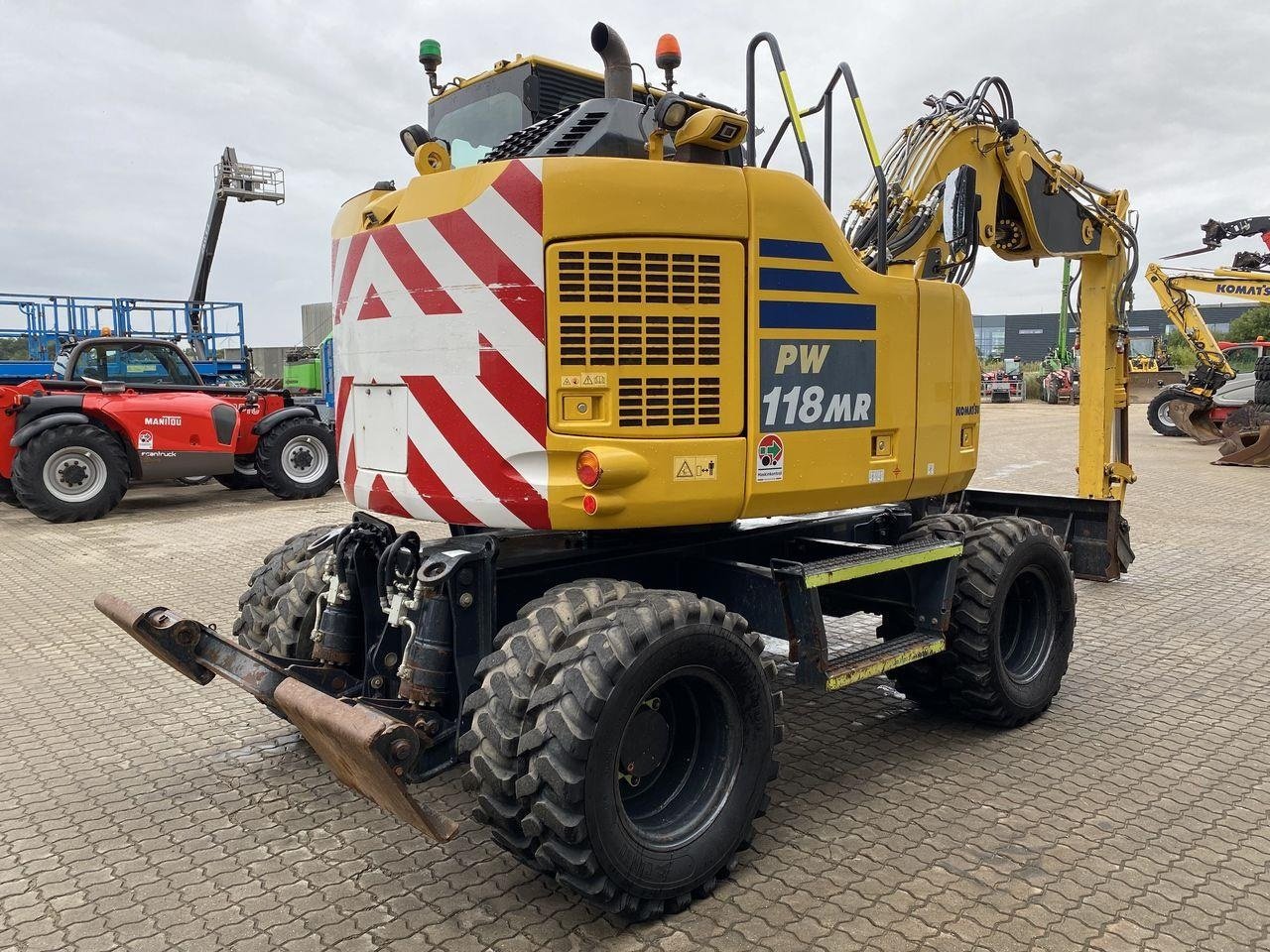 Bagger Türe ait Komatsu PW118MR-11, Gebrauchtmaschine içinde Skive (resim 4)