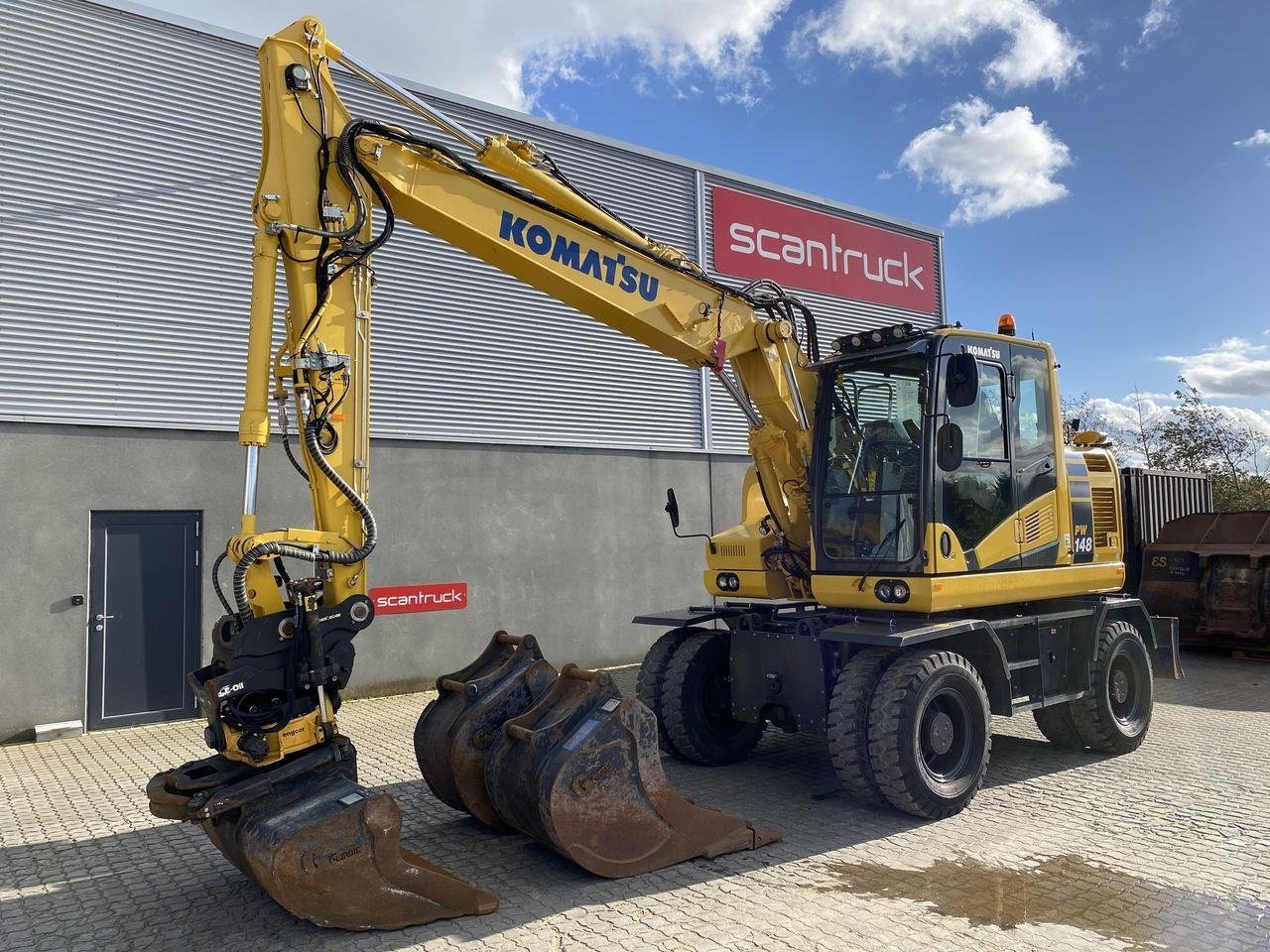 Bagger tipa Komatsu PW148-11, Gebrauchtmaschine u Skive (Slika 1)