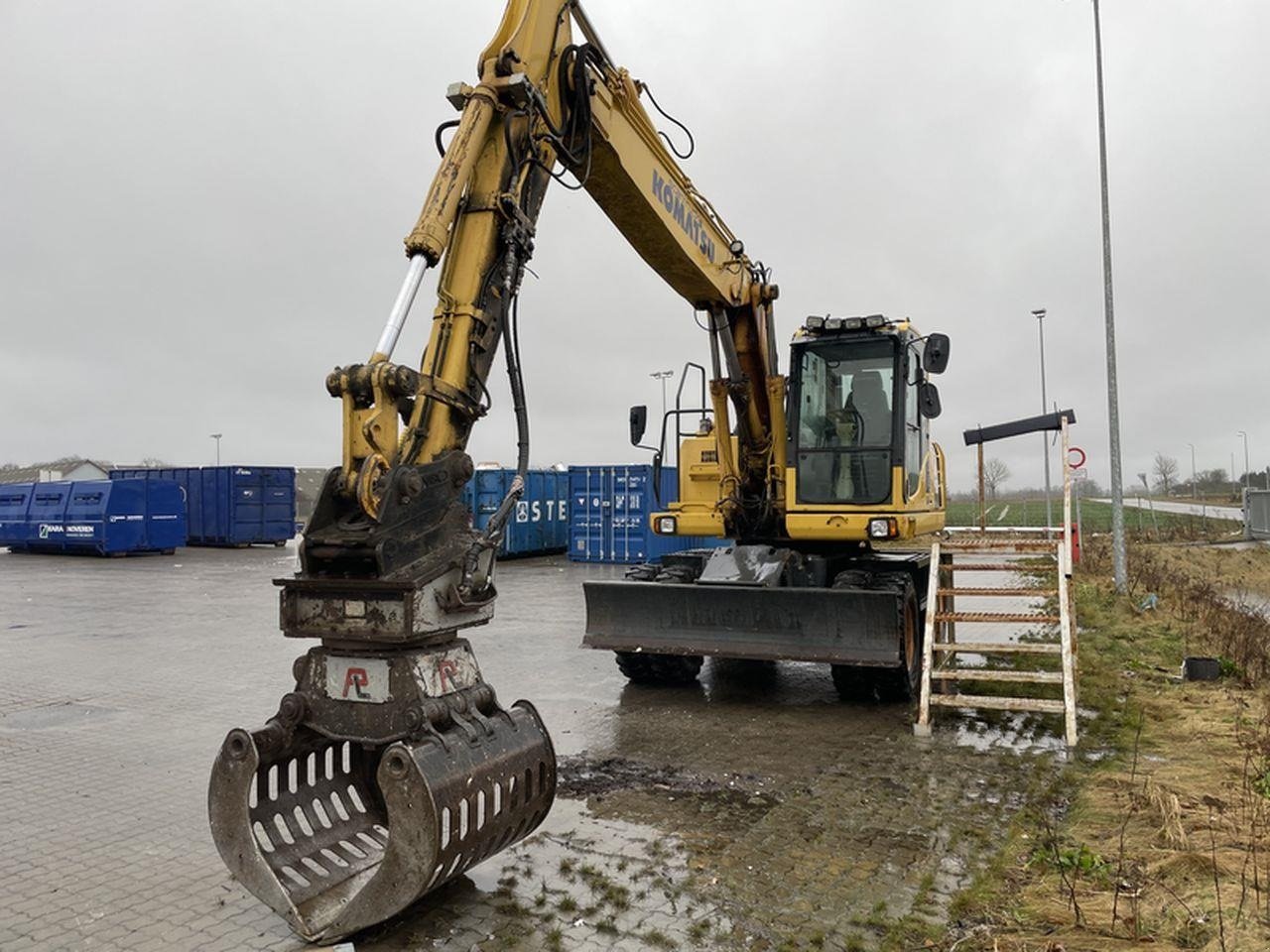 Bagger Türe ait Komatsu PW160-8, Gebrauchtmaschine içinde Skive (resim 2)