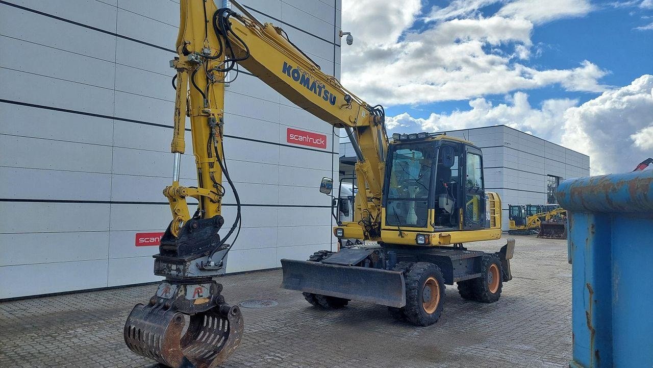 Bagger del tipo Komatsu PW160-8, Gebrauchtmaschine In Skive (Immagine 1)