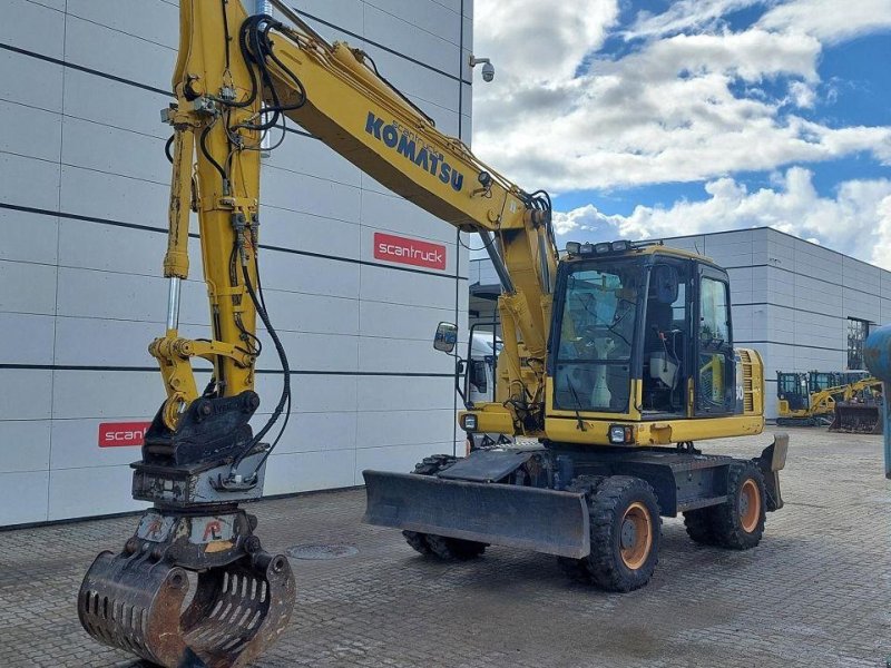 Bagger a típus Komatsu PW160-8, Gebrauchtmaschine ekkor: Skive (Kép 1)