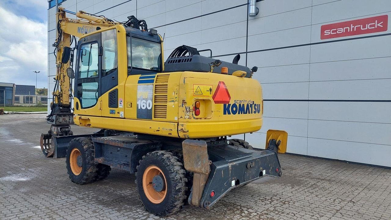 Bagger des Typs Komatsu PW160-8, Gebrauchtmaschine in Skive (Bild 2)