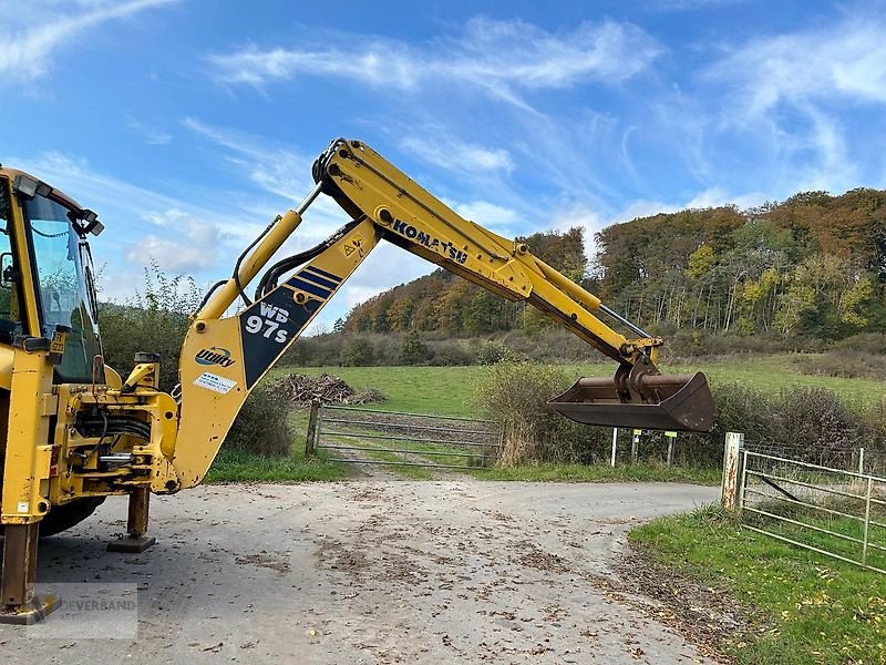 Bagger типа Komatsu WB 97S-2, Gebrauchtmaschine в Colmar-Berg (Фотография 9)