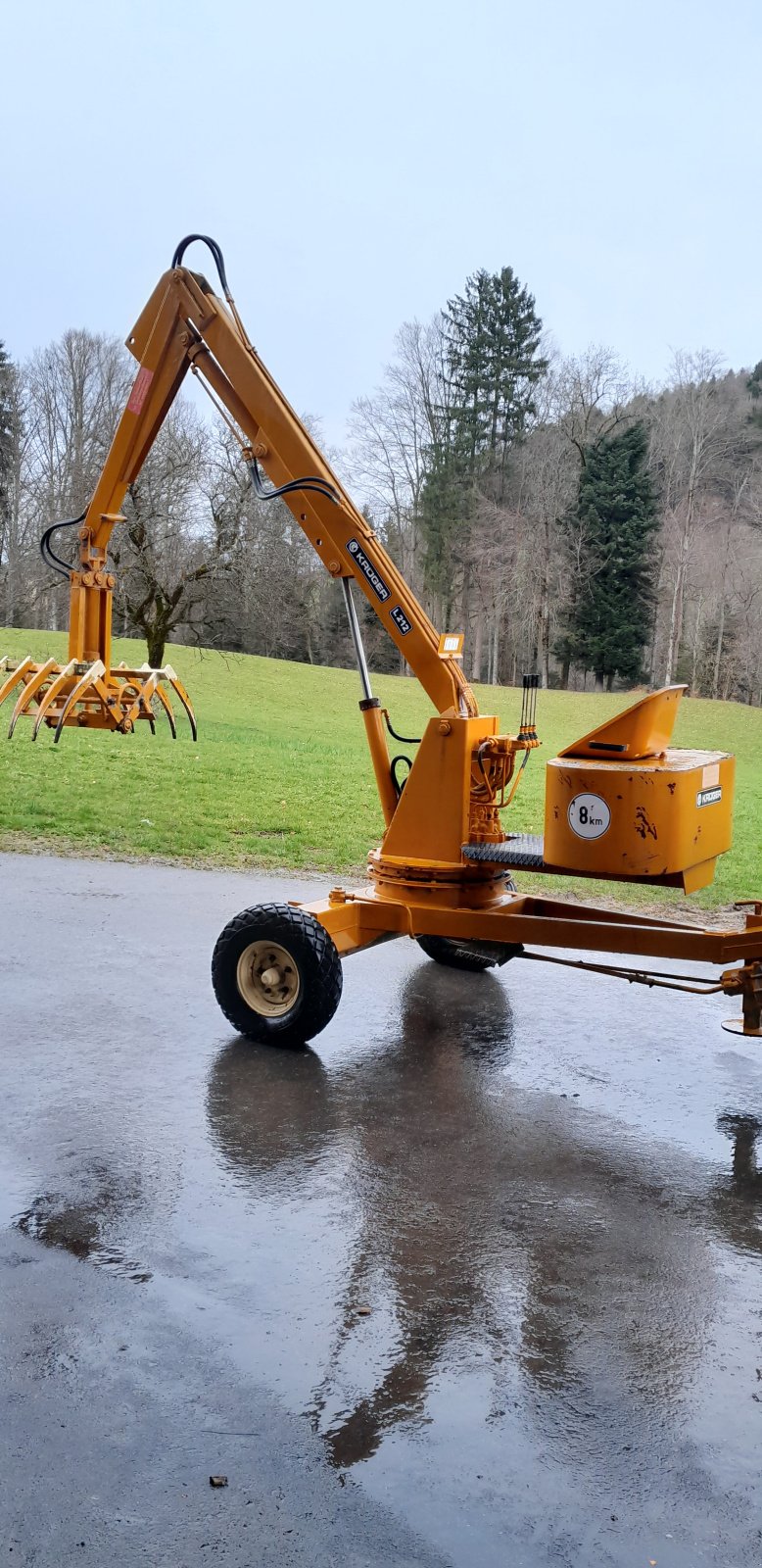 Bagger a típus Krüger L 212, Gebrauchtmaschine ekkor: Schwarzenberg (Kép 1)