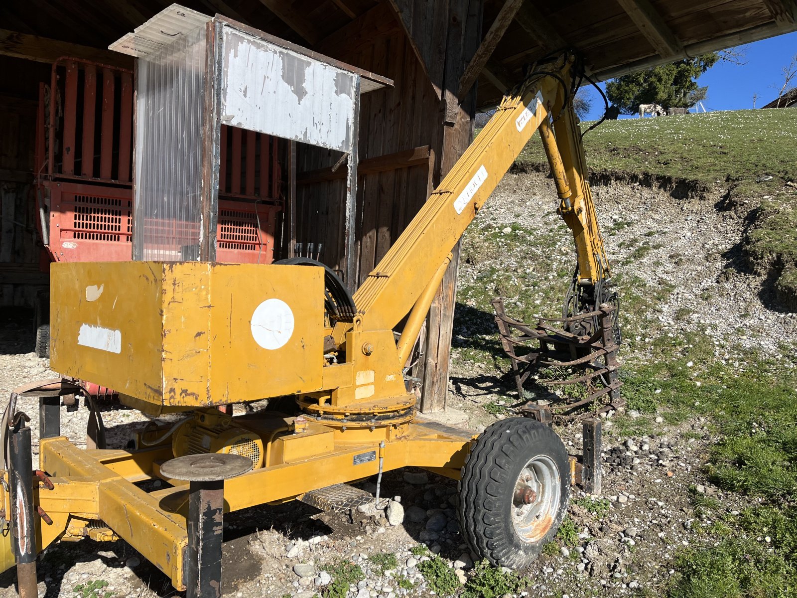 Bagger typu Krüger L 218 T, Gebrauchtmaschine w Eberfing (Zdjęcie 1)