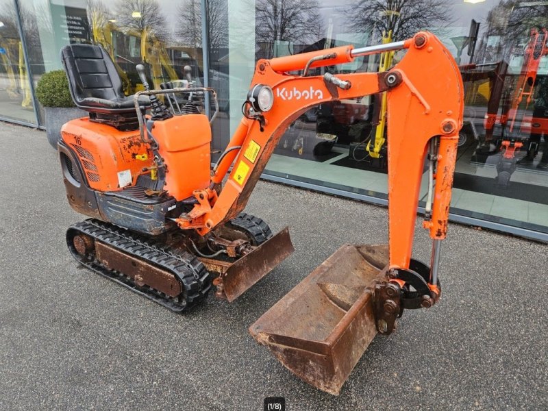 Bagger van het type Kubota K 008-3, Gebrauchtmaschine in Fårevejle (Foto 1)