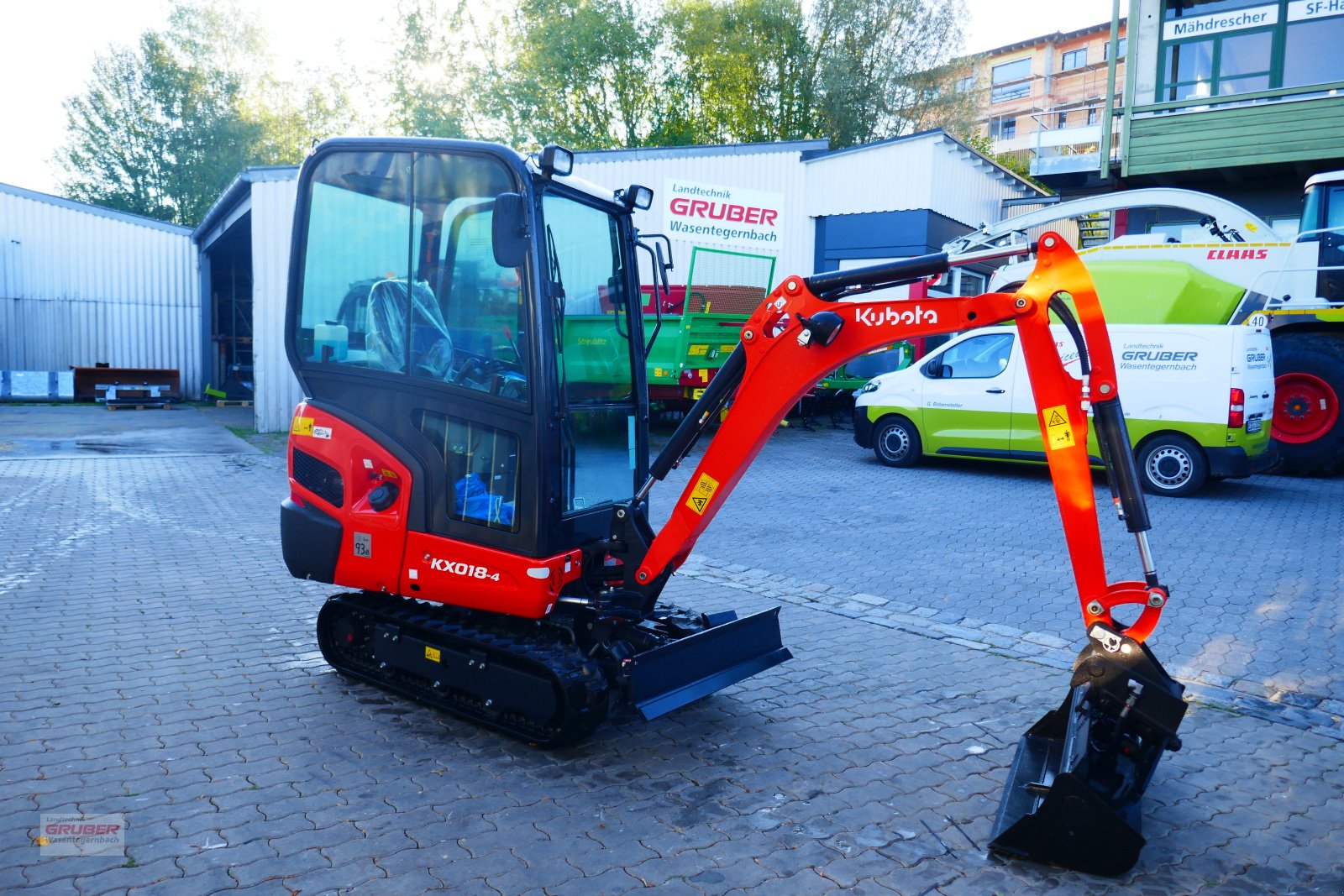 Bagger del tipo Kubota KX 018-4 - 1,8 to - 2,38m Grabtiefe, Neumaschine en Dorfen (Imagen 8)