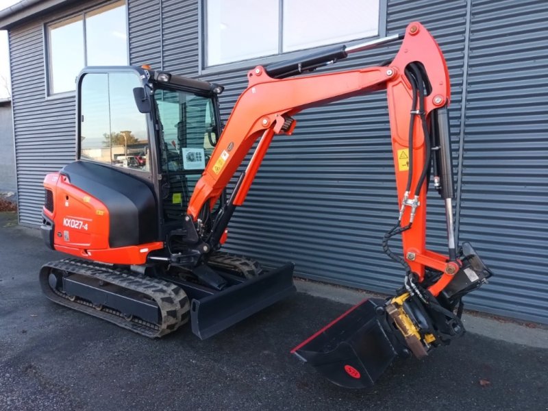 Bagger типа Kubota KX 027-4, Gebrauchtmaschine в Fårevejle (Фотография 1)