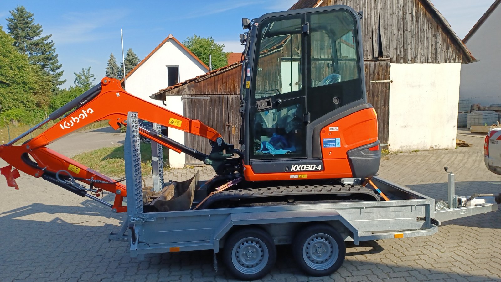 Bagger typu Kubota KX 030-4, Gebrauchtmaschine w Allersberg (Zdjęcie 6)