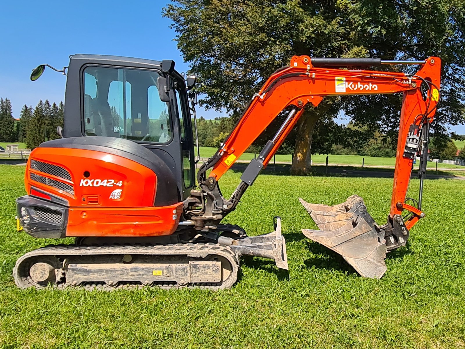 Bagger Türe ait Kubota KX 042-4, Gebrauchtmaschine içinde Nesselwang (resim 1)