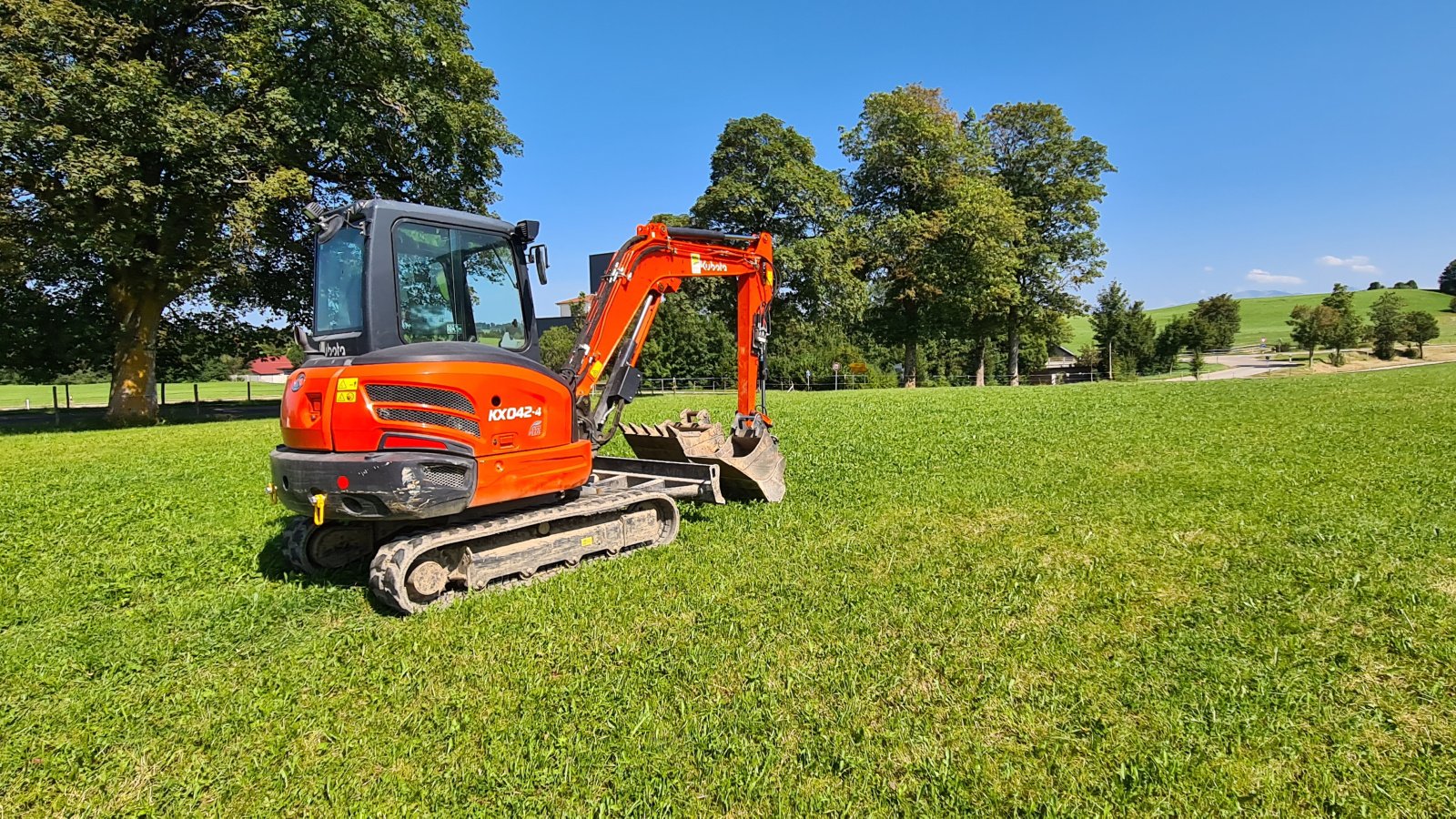 Bagger van het type Kubota KX 042-4, Gebrauchtmaschine in Nesselwang (Foto 2)