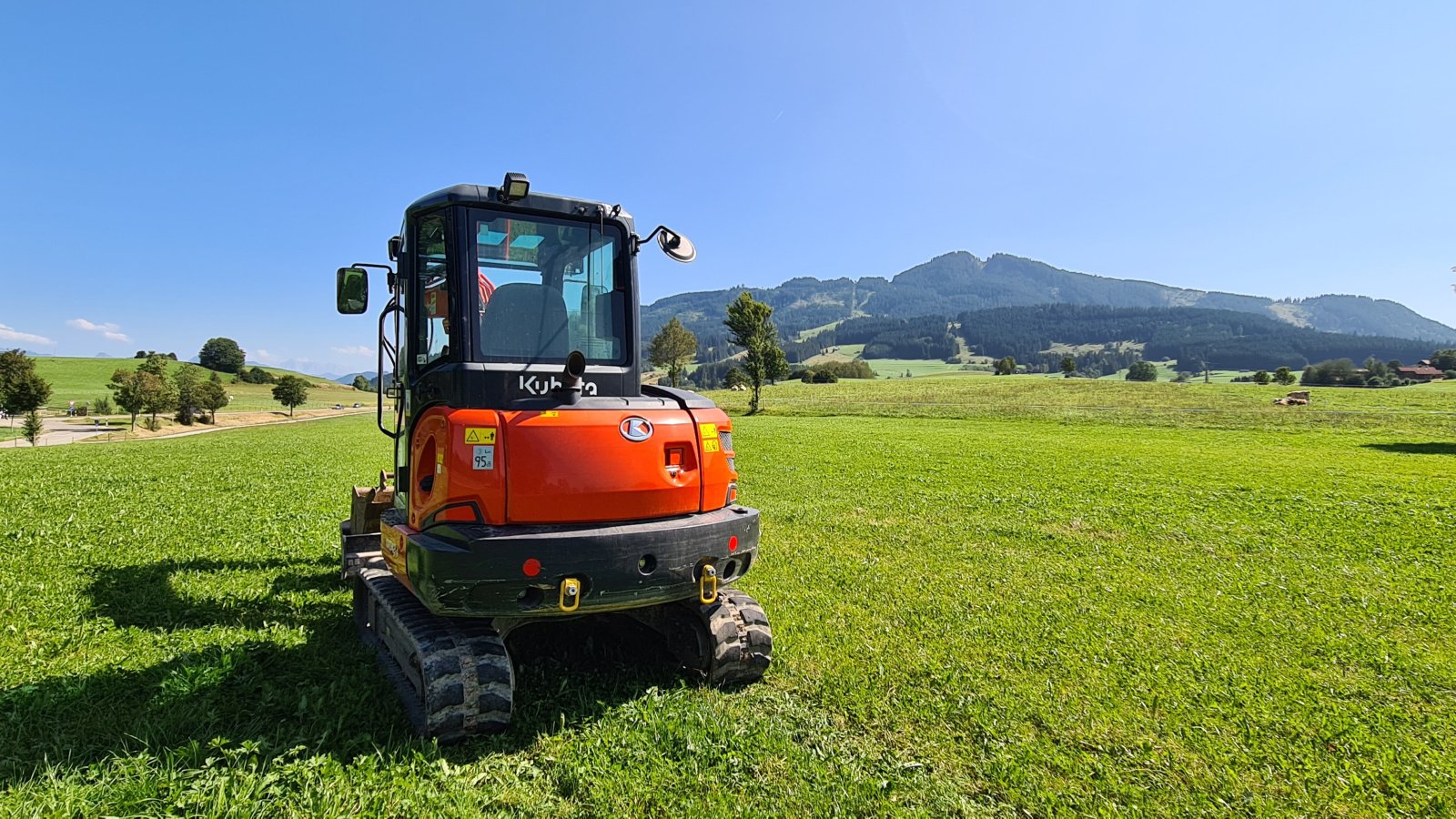 Bagger des Typs Kubota KX 042-4, Gebrauchtmaschine in Nesselwang (Bild 3)