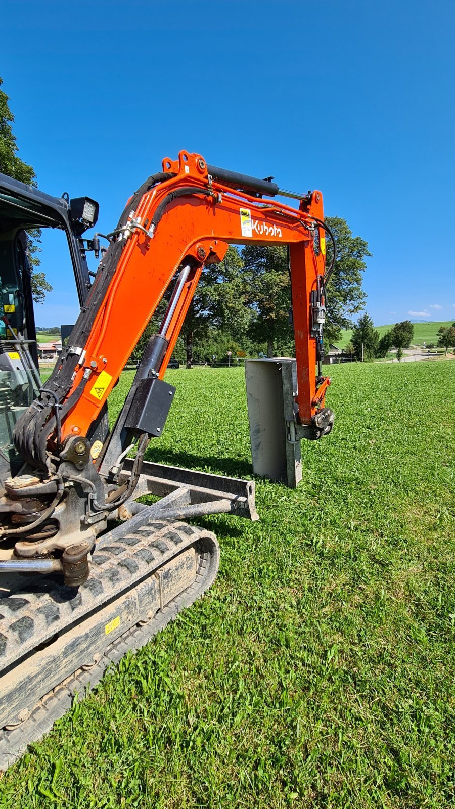 Bagger Türe ait Kubota KX 042-4, Gebrauchtmaschine içinde Nesselwang (resim 9)