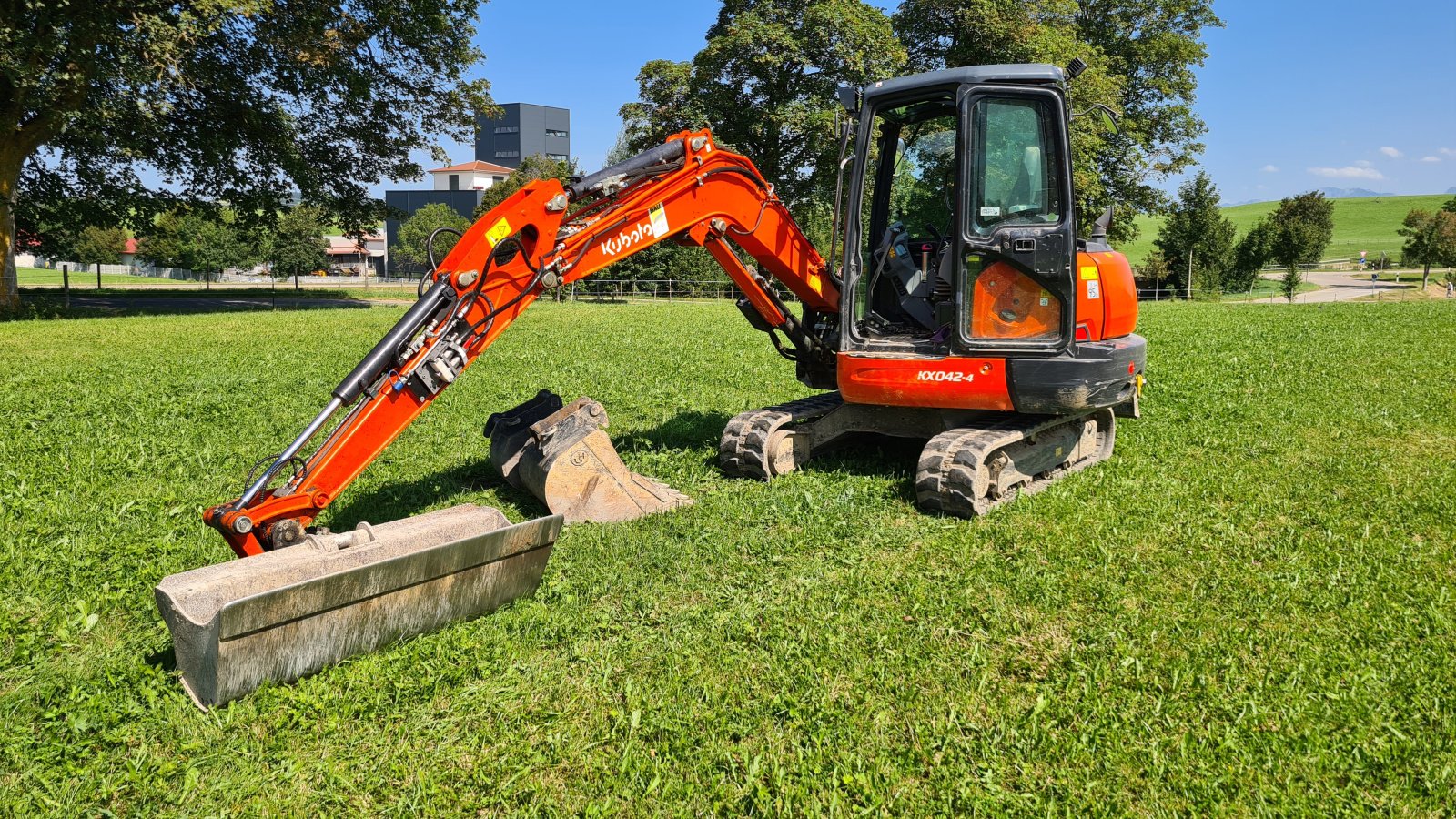 Bagger Türe ait Kubota KX 042-4, Gebrauchtmaschine içinde Nesselwang (resim 11)