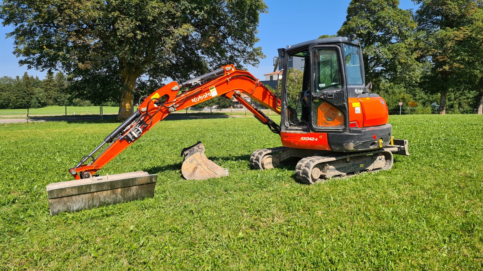 Bagger от тип Kubota KX 042-4, Gebrauchtmaschine в Nesselwang (Снимка 13)