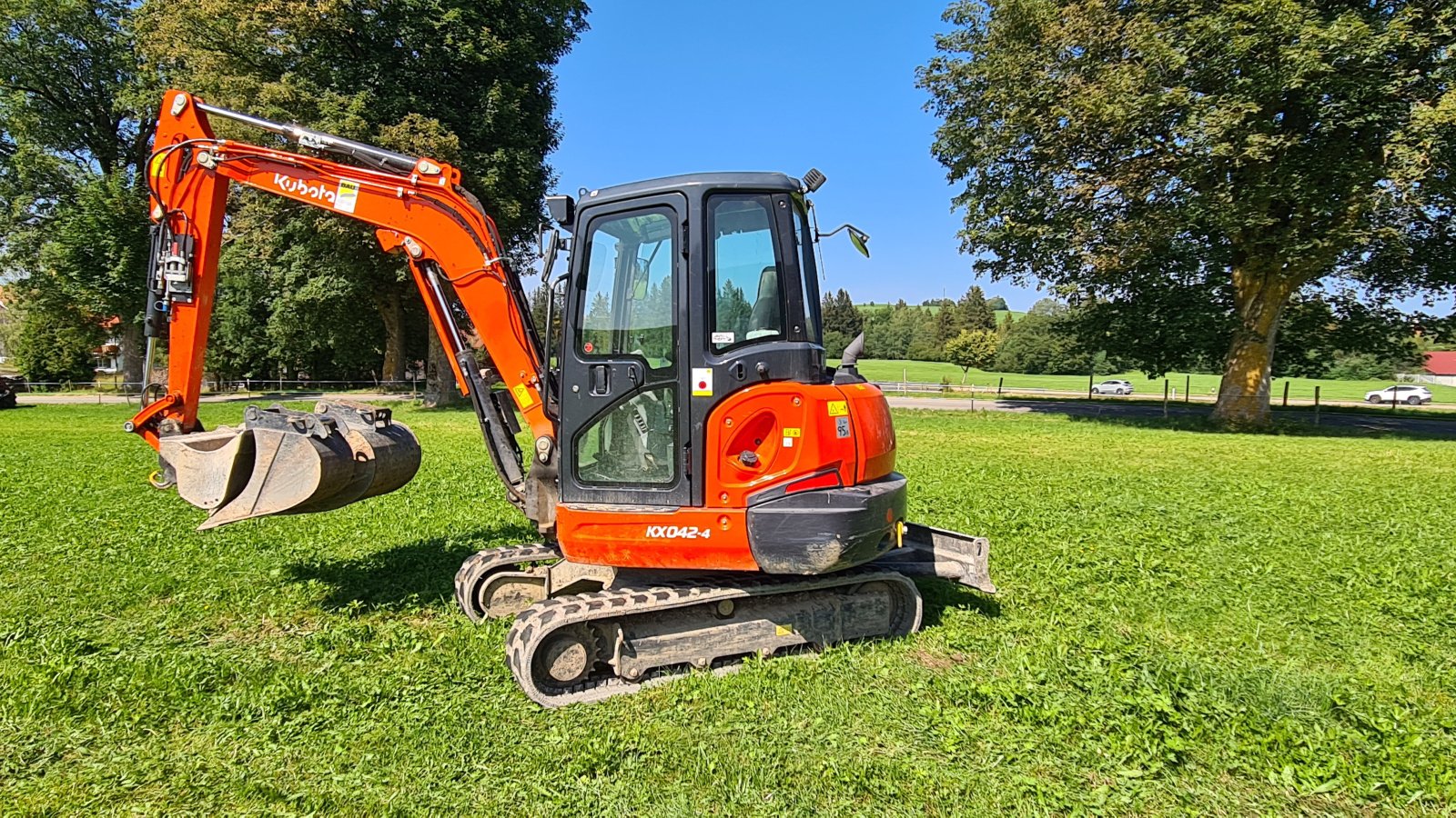 Bagger van het type Kubota KX 042-4, Gebrauchtmaschine in Nesselwang (Foto 15)