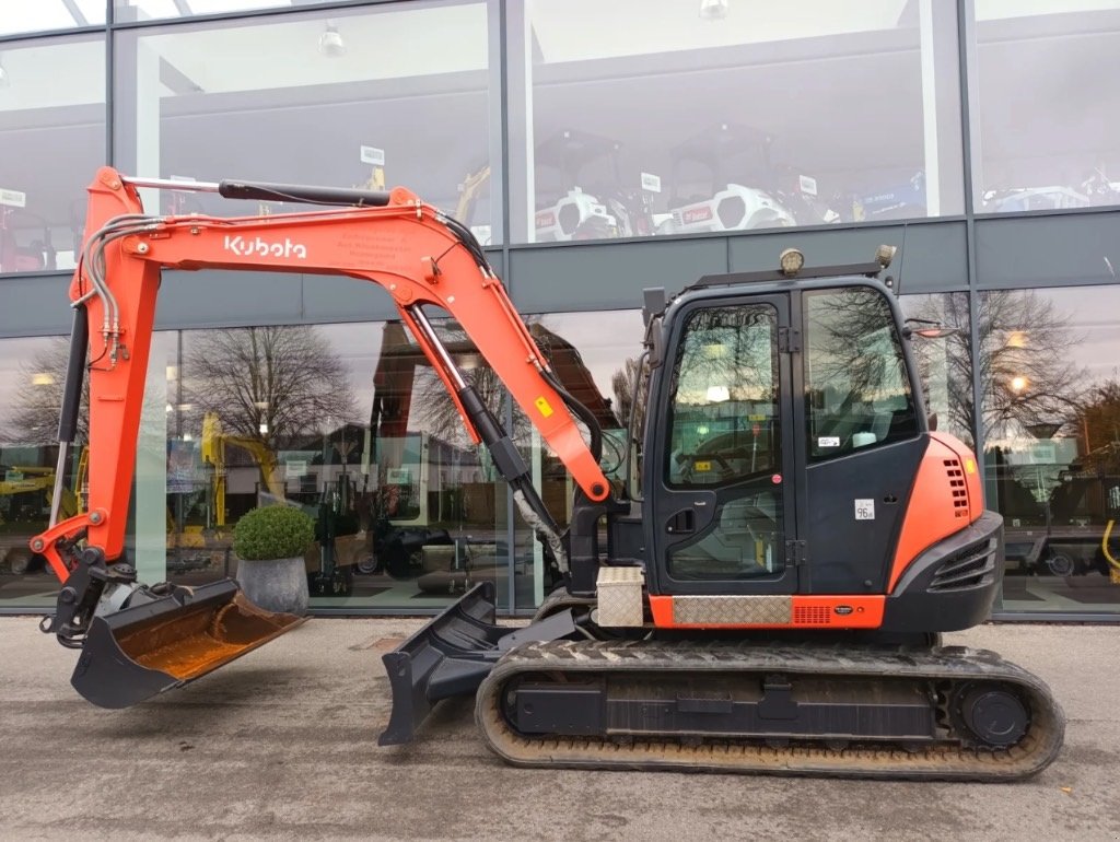 Bagger of the type Kubota KX 080-4, Gebrauchtmaschine in Fårevejle (Picture 5)