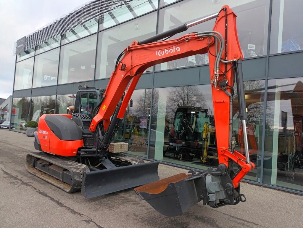 Bagger of the type Kubota KX 080-4, Gebrauchtmaschine in Fårevejle (Picture 1)