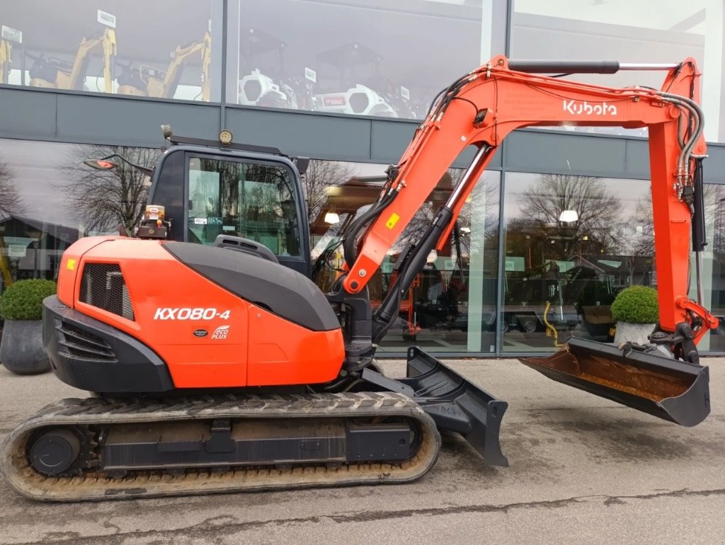 Bagger of the type Kubota KX 080-4, Gebrauchtmaschine in Fårevejle (Picture 2)