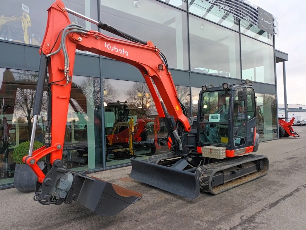 Bagger of the type Kubota KX 080-4, Gebrauchtmaschine in Fårevejle (Picture 4)