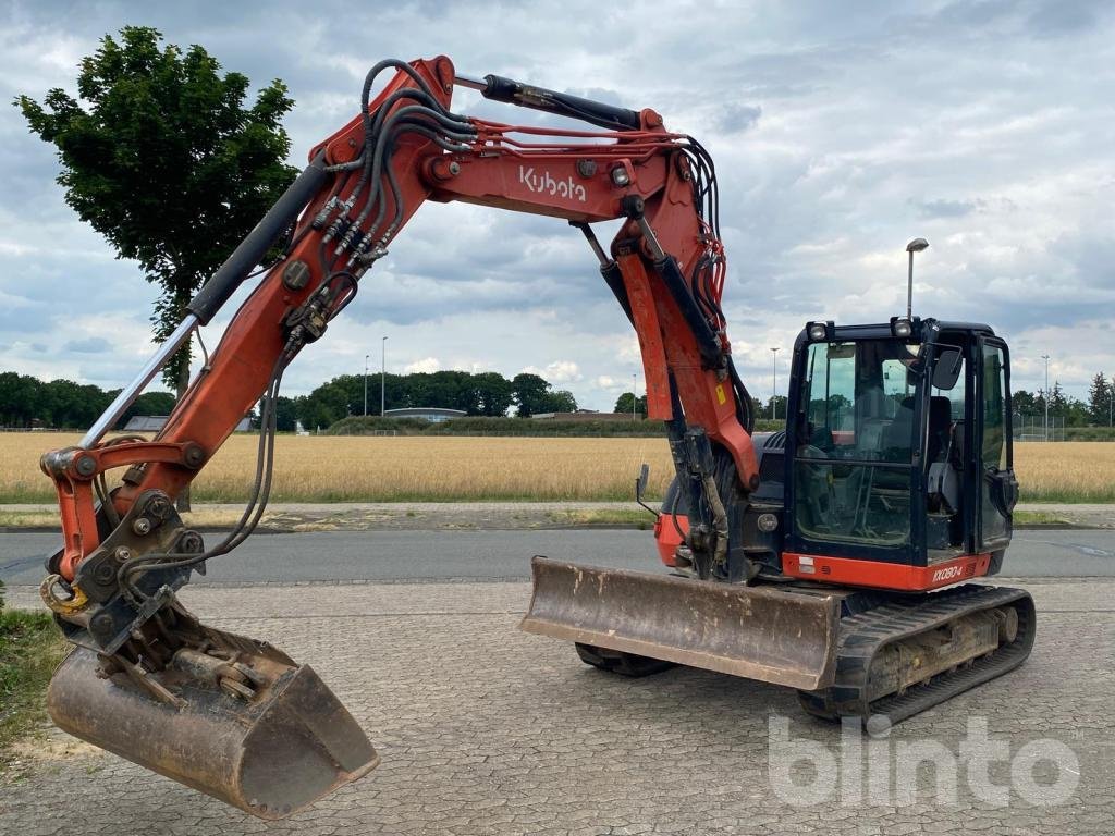 Bagger des Typs Kubota KX 80, Gebrauchtmaschine in Düsseldorf (Bild 4)