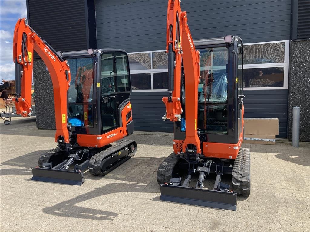 Bagger van het type Kubota KX019-4 kan udstyres med hurtigskift / udstyr efter ønske, Gebrauchtmaschine in Roslev (Foto 1)