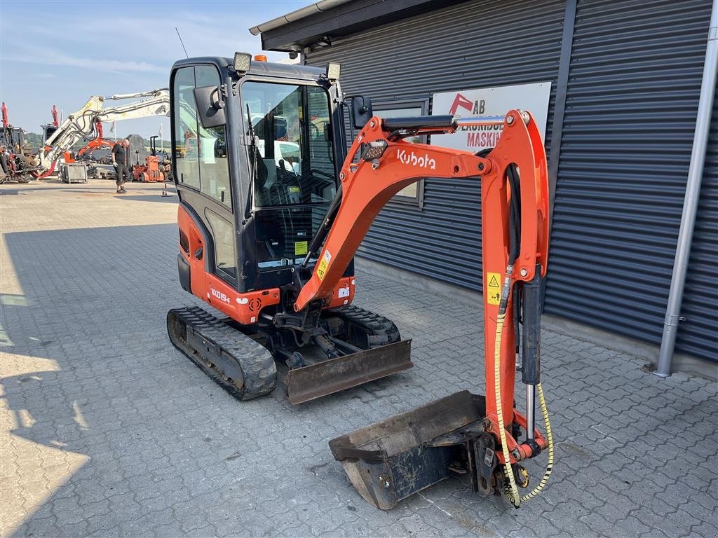 Bagger del tipo Kubota KX019-4 kipbar planer skovl., Gebrauchtmaschine en Rønnede (Imagen 2)