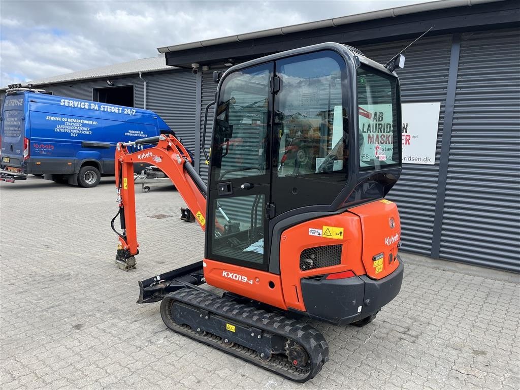 Bagger del tipo Kubota KX019-4 kun kørt 220timer hydraulisk skovl skifte med 2 skovle, Gebrauchtmaschine en Rønnede (Imagen 2)