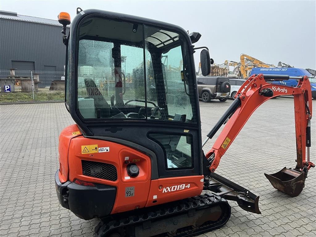 Bagger del tipo Kubota KX019-4 mekanisk mh30 fæste, Gebrauchtmaschine In Rønnede (Immagine 4)