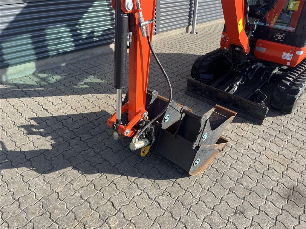 Bagger del tipo Kubota KX019-4 Tiltman og 3 skovle SOM NY, Gebrauchtmaschine In Rønnede (Immagine 8)