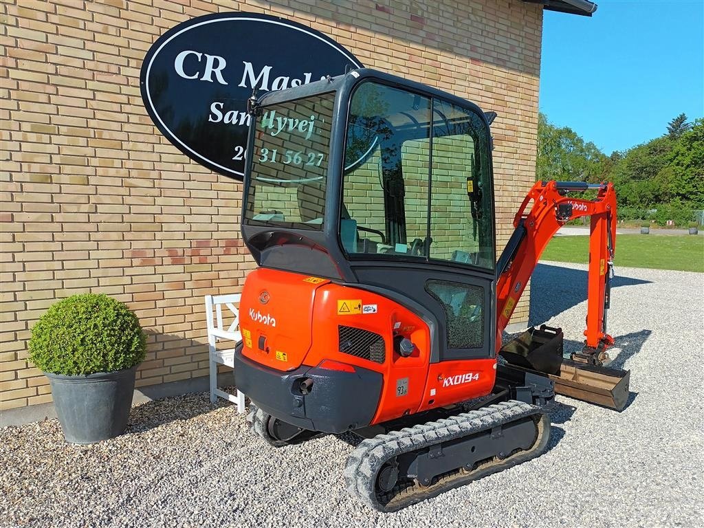 Bagger tip Kubota KX019-4, Gebrauchtmaschine in Fårevejle (Poză 3)