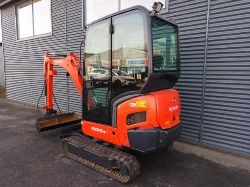 Bagger del tipo Kubota kx019-4, Gebrauchtmaschine en Fårevejle (Imagen 6)