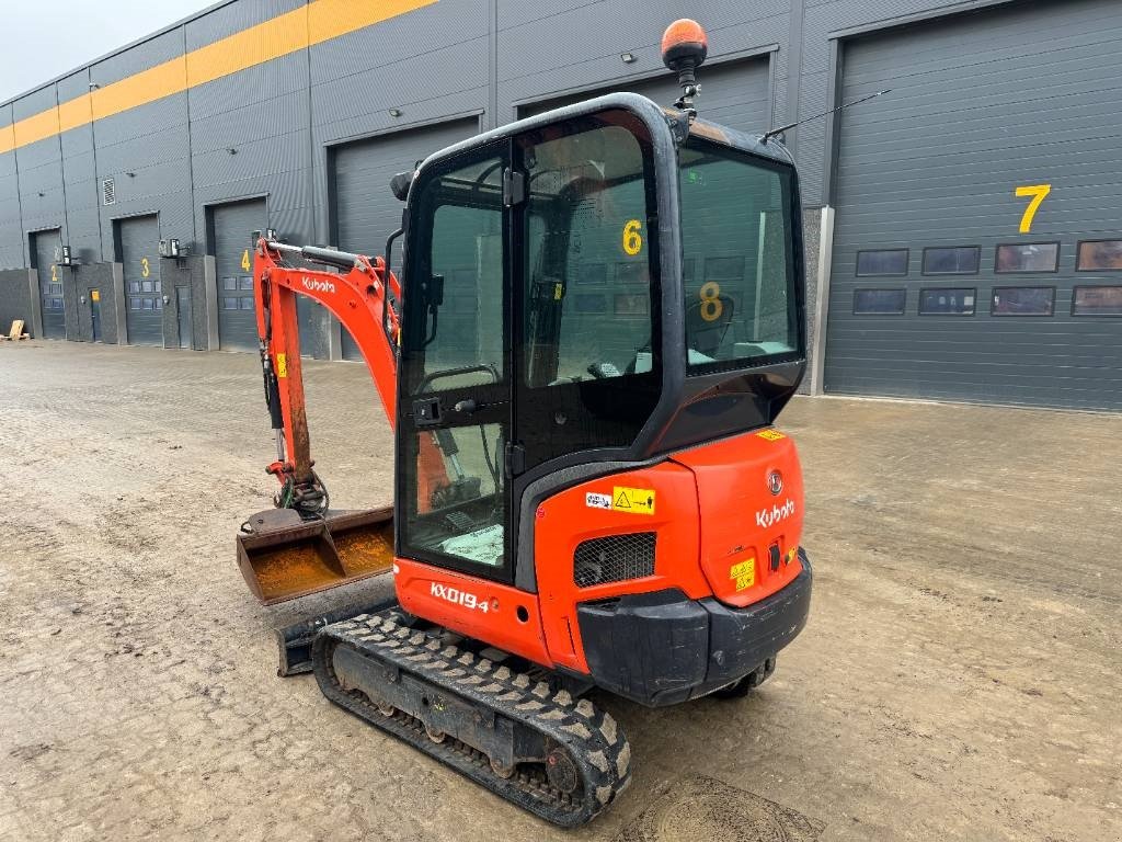 Bagger typu Kubota KX019-4, Gebrauchtmaschine v Vojens (Obrázok 4)