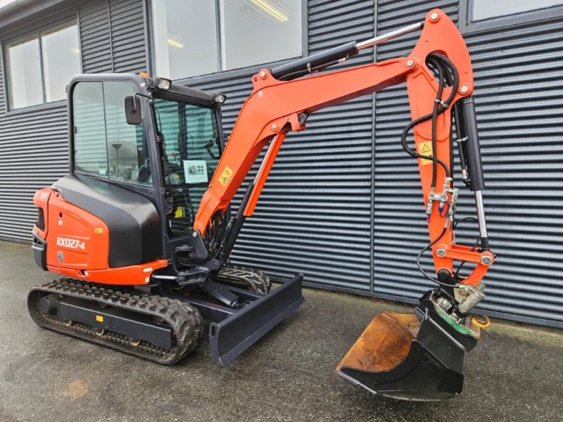 Bagger типа Kubota kx027-4, Gebrauchtmaschine в Fårevejle (Фотография 1)