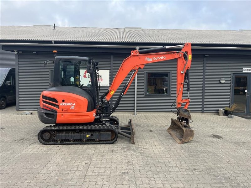 Bagger van het type Kubota Kx042-4 kipbar planer skovl, Gebrauchtmaschine in Rønnede (Foto 1)