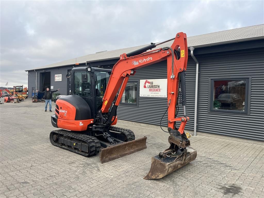 Bagger tipa Kubota Kx042-4 kipbar planer skovl, Gebrauchtmaschine u Rønnede (Slika 2)