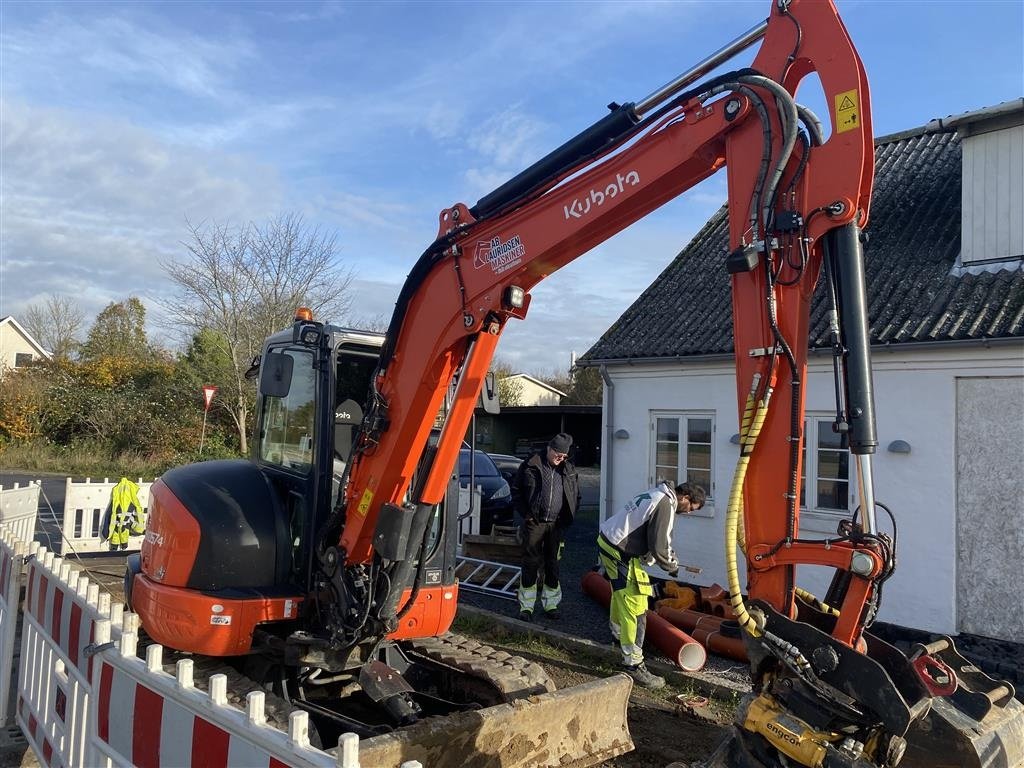 Bagger typu Kubota KX057-4, Gebrauchtmaschine w Rønnede (Zdjęcie 3)