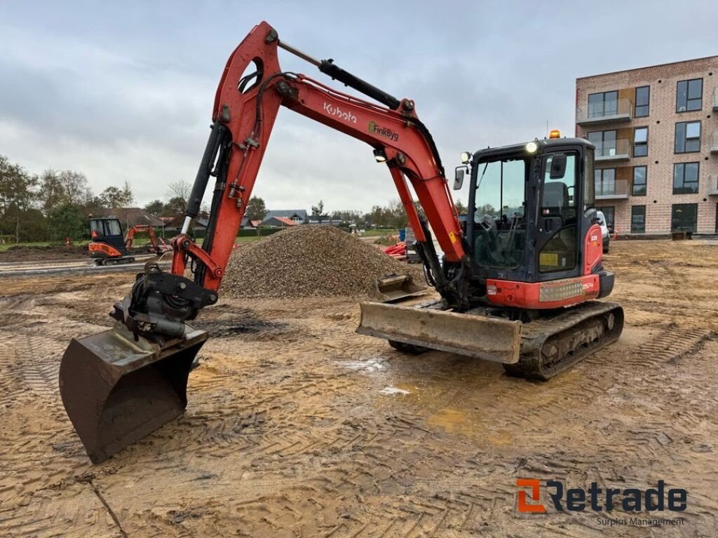 Bagger типа Kubota KX057-4, Gebrauchtmaschine в Rødovre (Фотография 1)