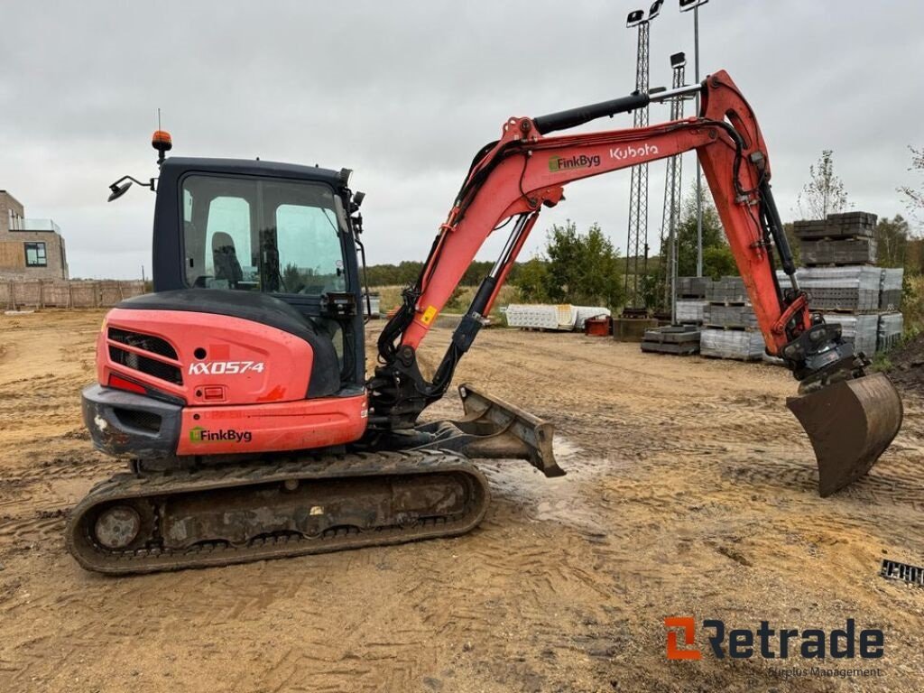 Bagger van het type Kubota KX057-4, Gebrauchtmaschine in Rødovre (Foto 4)