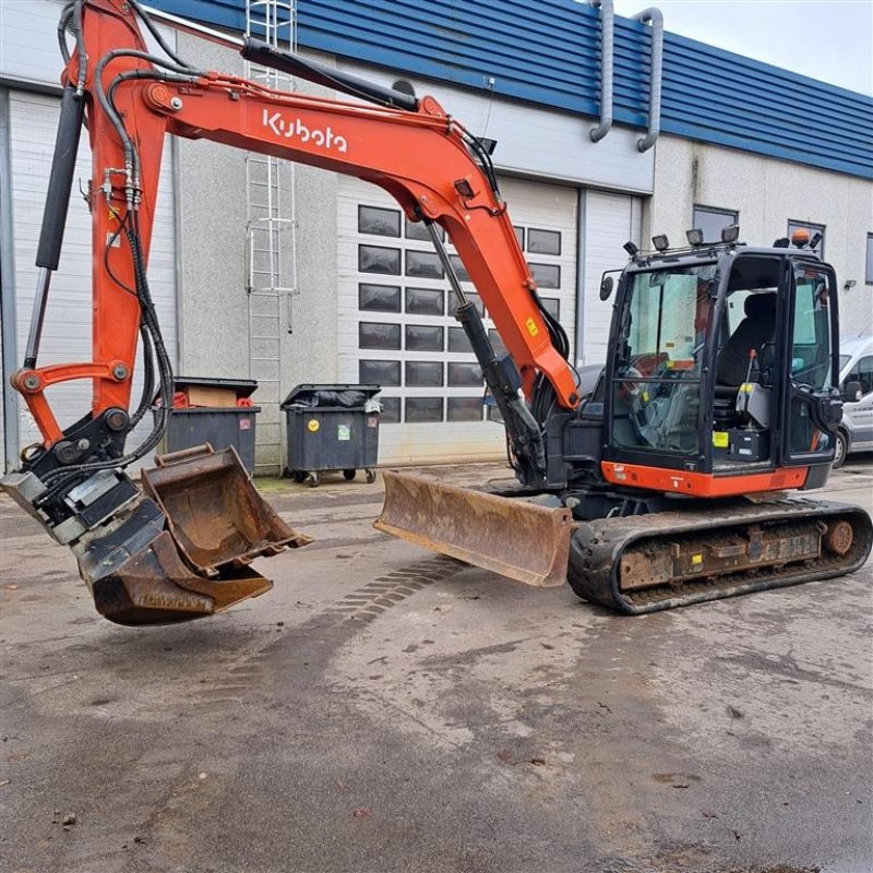 Bagger of the type Kubota KX080-3alfa, Gebrauchtmaschine in Glostrup (Picture 1)