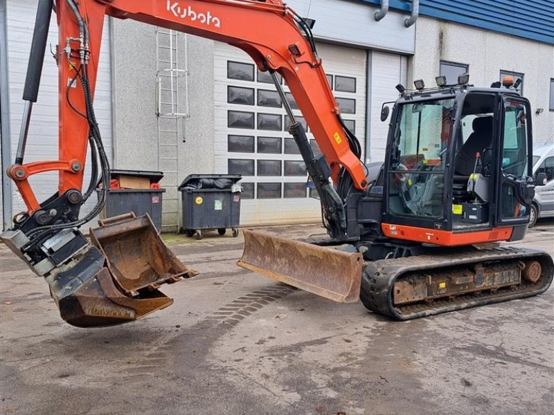 Bagger del tipo Kubota KX080-3alfa, Gebrauchtmaschine en Glostrup (Imagen 1)