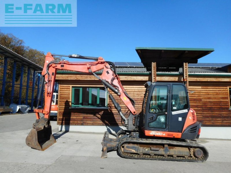 Bagger typu Kubota kx080-4 ( 8.700kg ), Gebrauchtmaschine w ST. NIKOLAI/DR. (Zdjęcie 1)