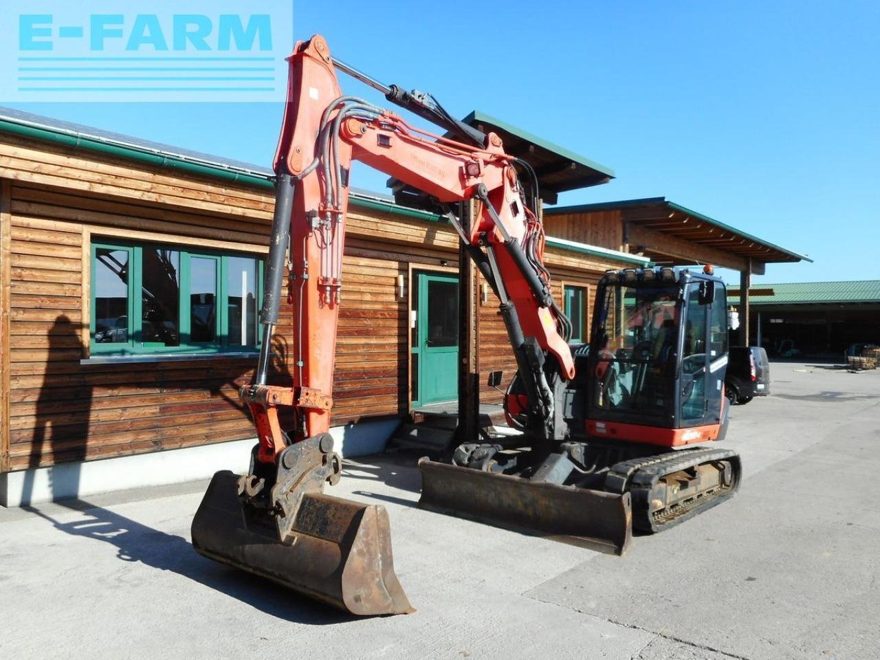 Bagger za tip Kubota kx080-4 ( 8.700kg ), Gebrauchtmaschine u ST. NIKOLAI/DR. (Slika 2)